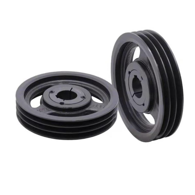 V-Belt Pulleys And Taper Bushes 3 Grooves